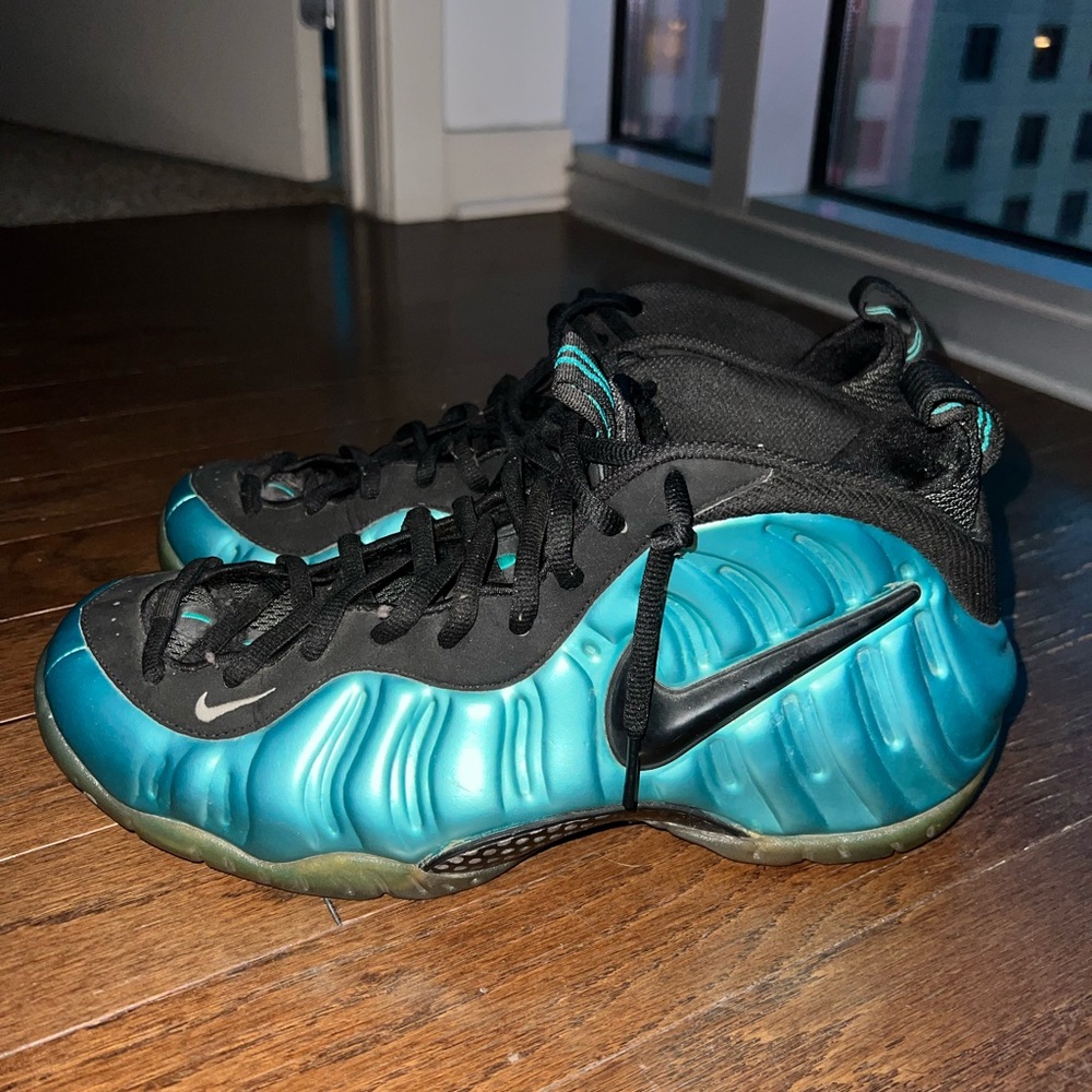 Nike Air Foamposite Pro - Electric Blue - Size 13